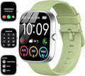 Smart Watch for Men Women (Answer/Make Call), 2024 HD 1.91"Smartwatch Fitness Activity Tracker, 110+ Sports IP68 Waterproof, Heart Rate/Sleep Monitor/Pedometer/Calories, Fitness Watch for Android iOS Visit the uaue Store