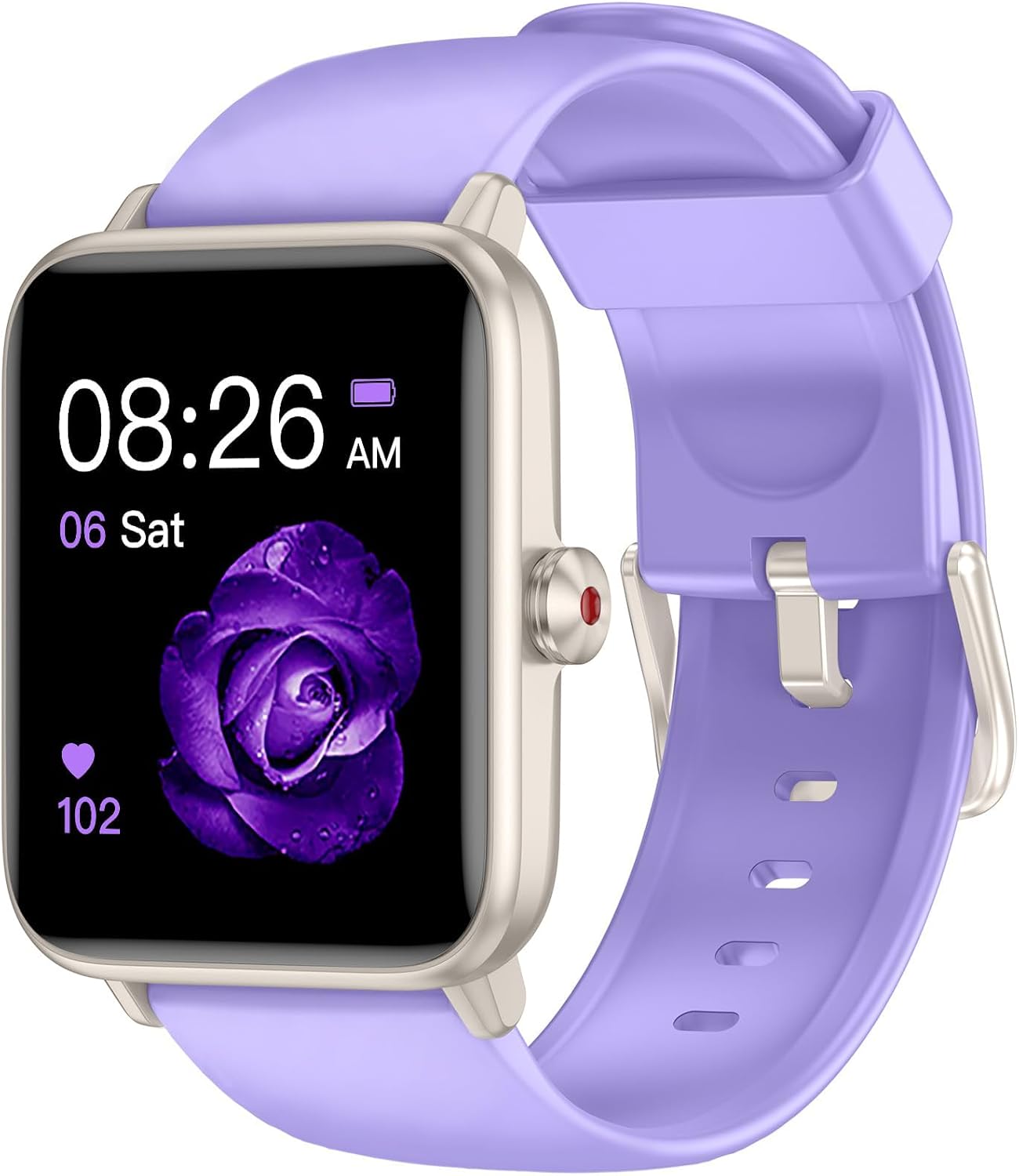 Smart Watch, Fitness Tracker with Touchscreen, Heart Rate Monitor, Blood Oxygen, Sleep Tracking Fitness Watch 5ATM Waterproof Smartwatch for Women Men Pedometer Step Calories for Android iOS