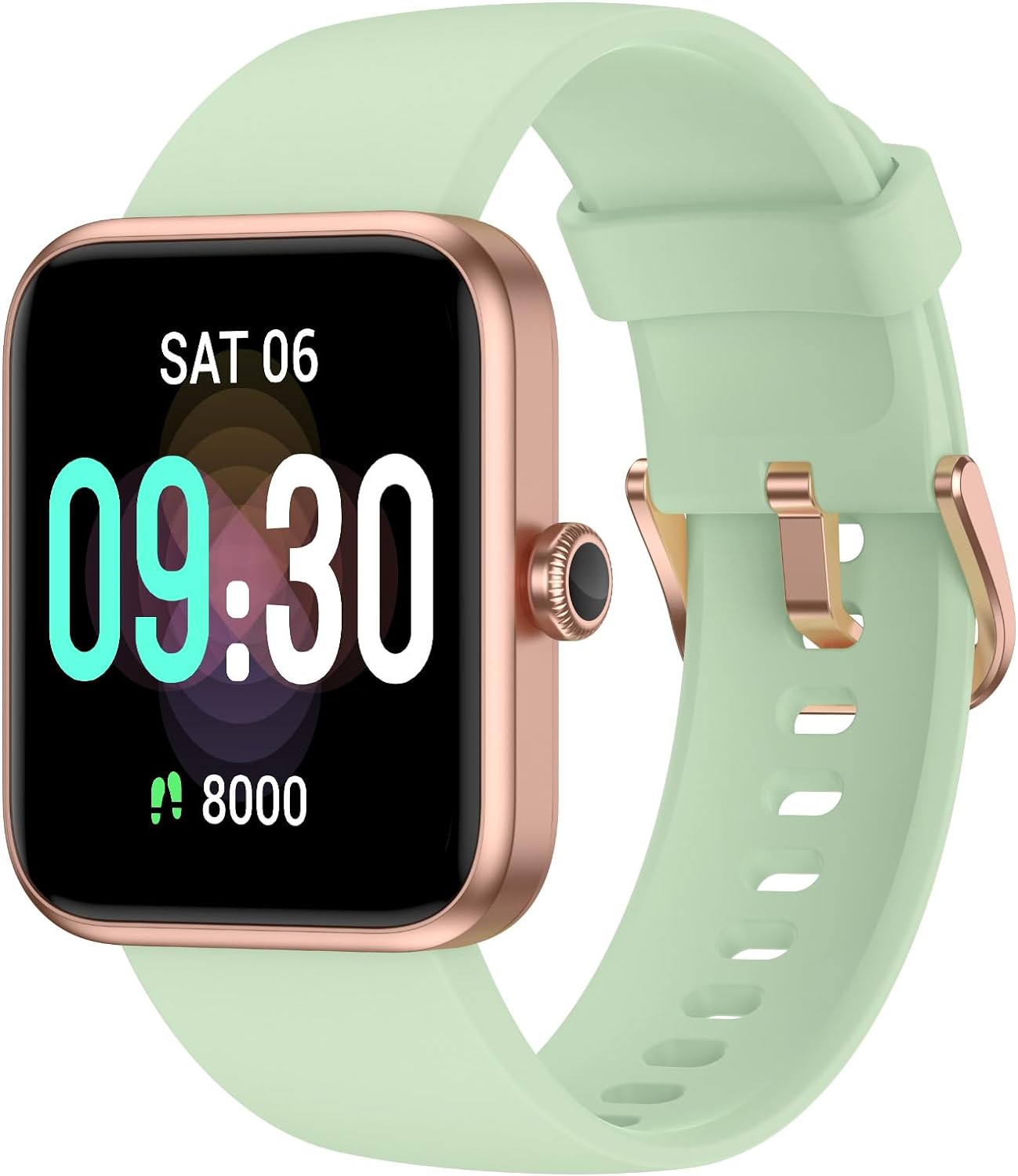 Smart Watch, Fitness Tracker with Touchscreen, Heart Rate Monitor, Blood Oxygen, Sleep Tracking Fitness Watch 5ATM Waterproof Smartwatch for Women Men Pedometer Step Calories for Android iOS