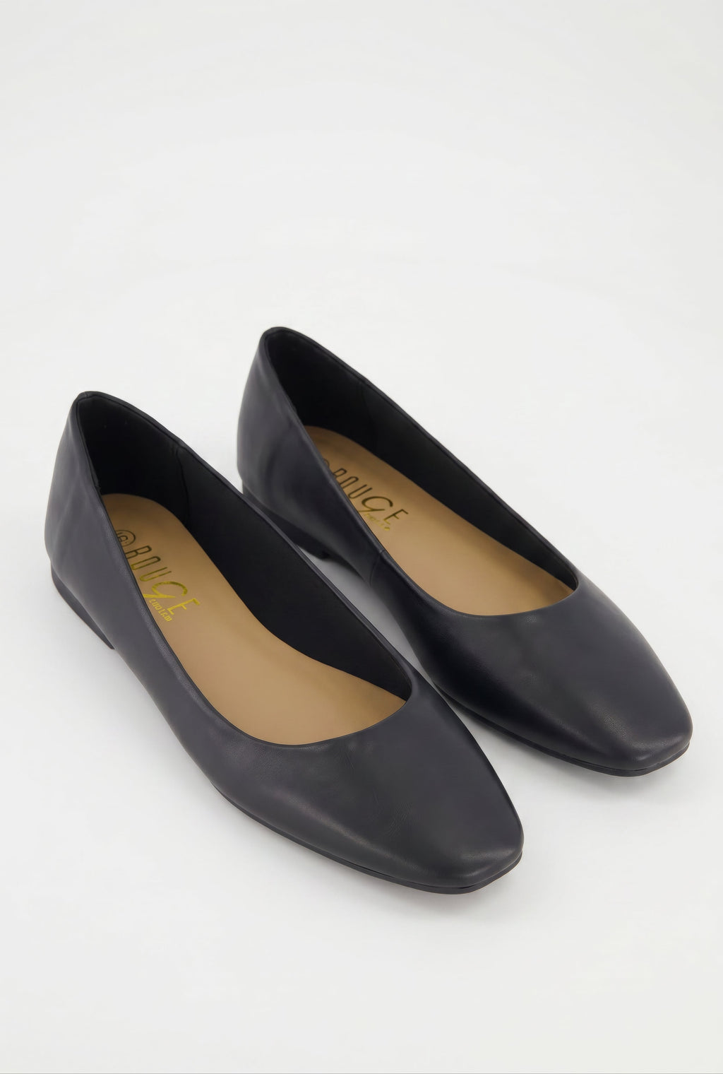 Square Toe Ballet Flats