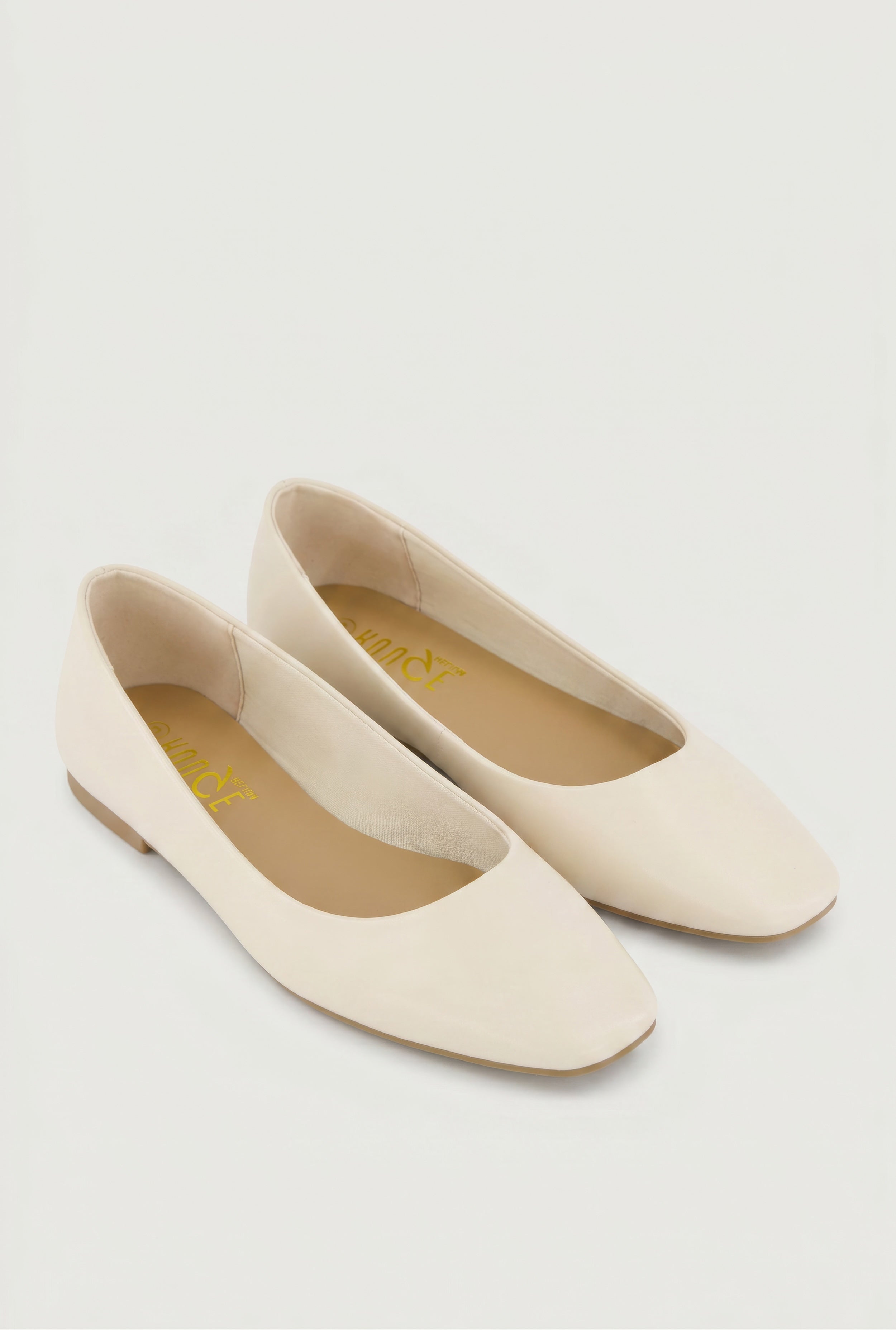 Square Toe Ballet Flats
