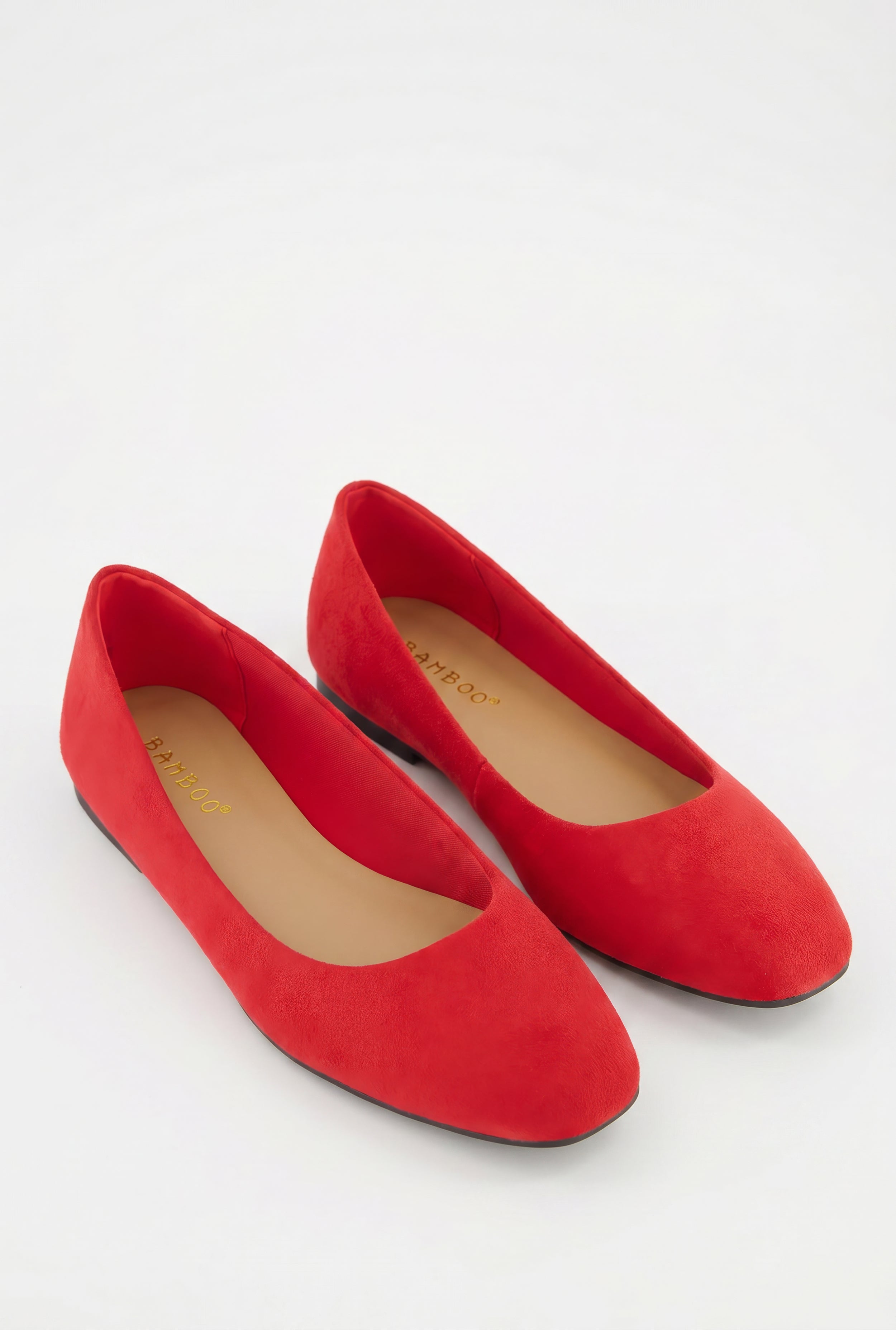 Square Toe Ballet Flats