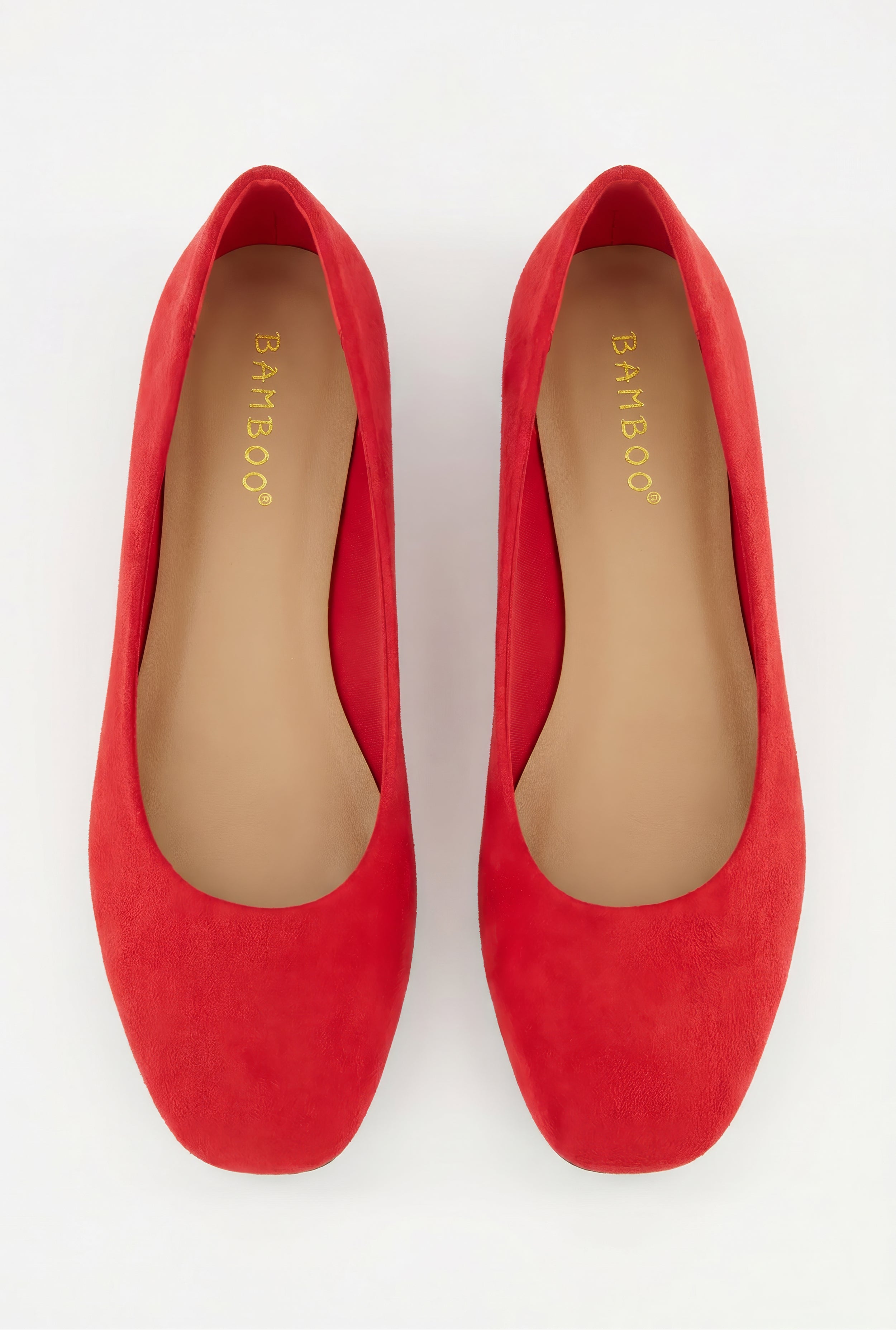 Square Toe Ballet Flats