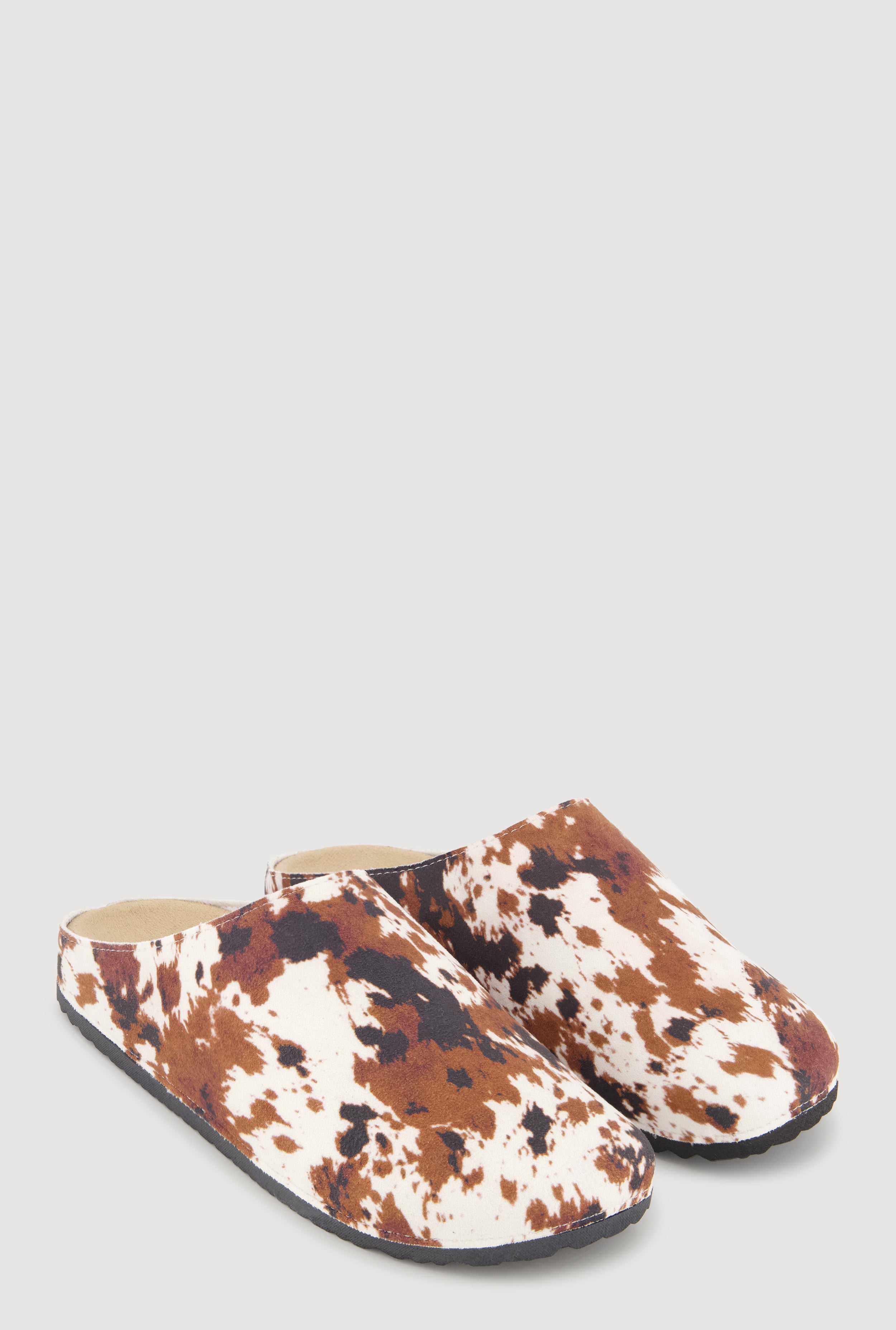 Faux Suede Clogs