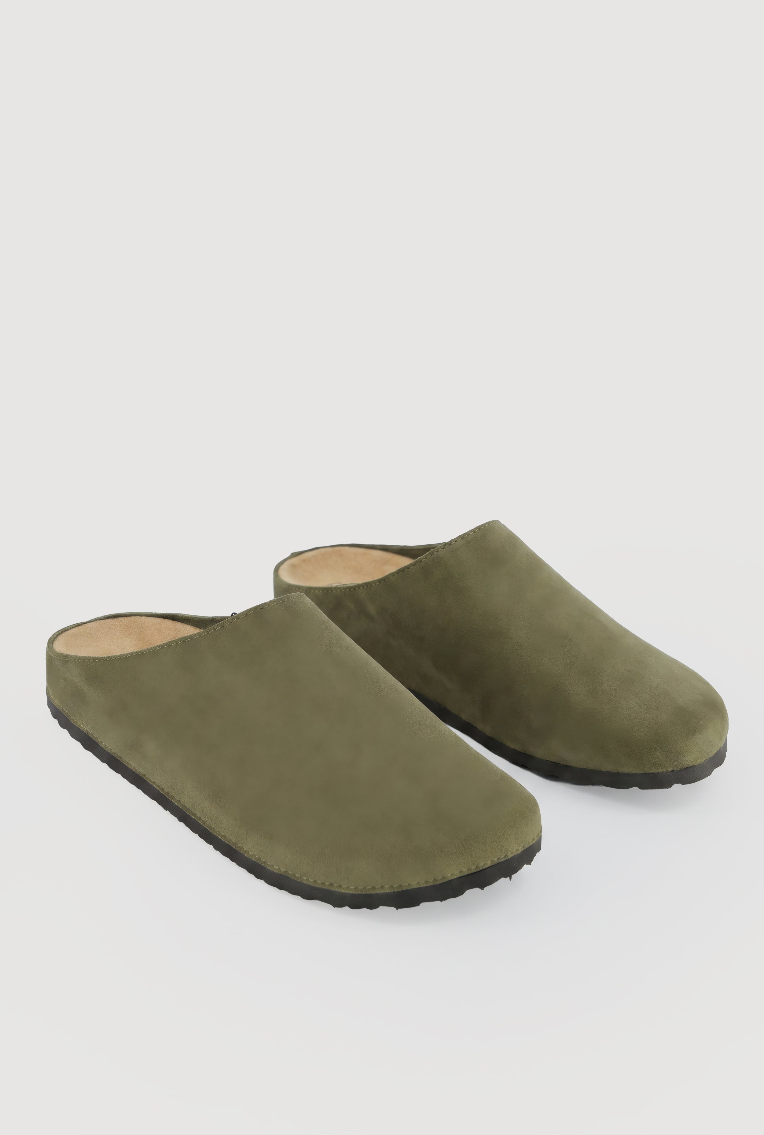 Faux Suede Clogs
