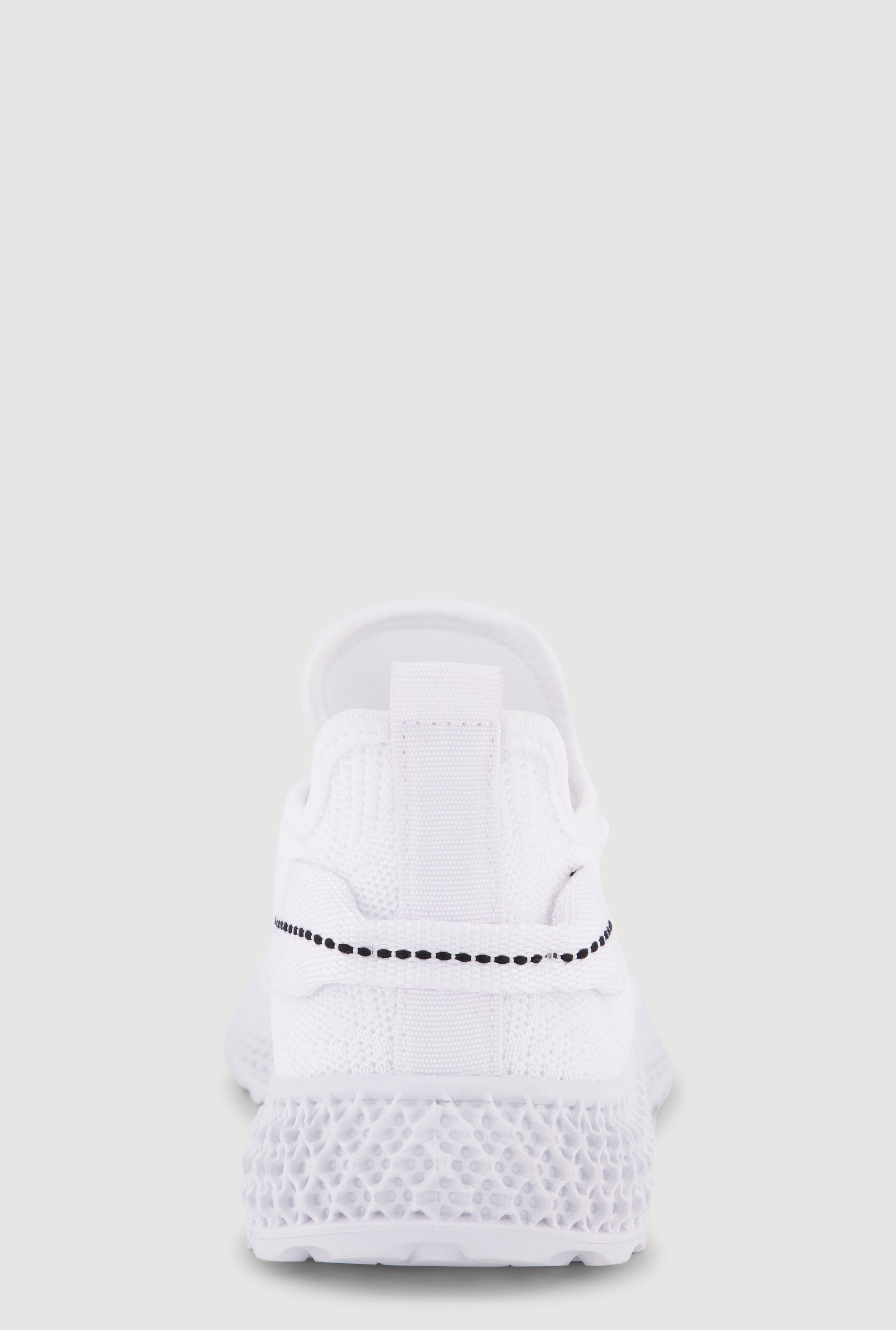 Solid Textured Knit Lace Up Low Top Sneakers