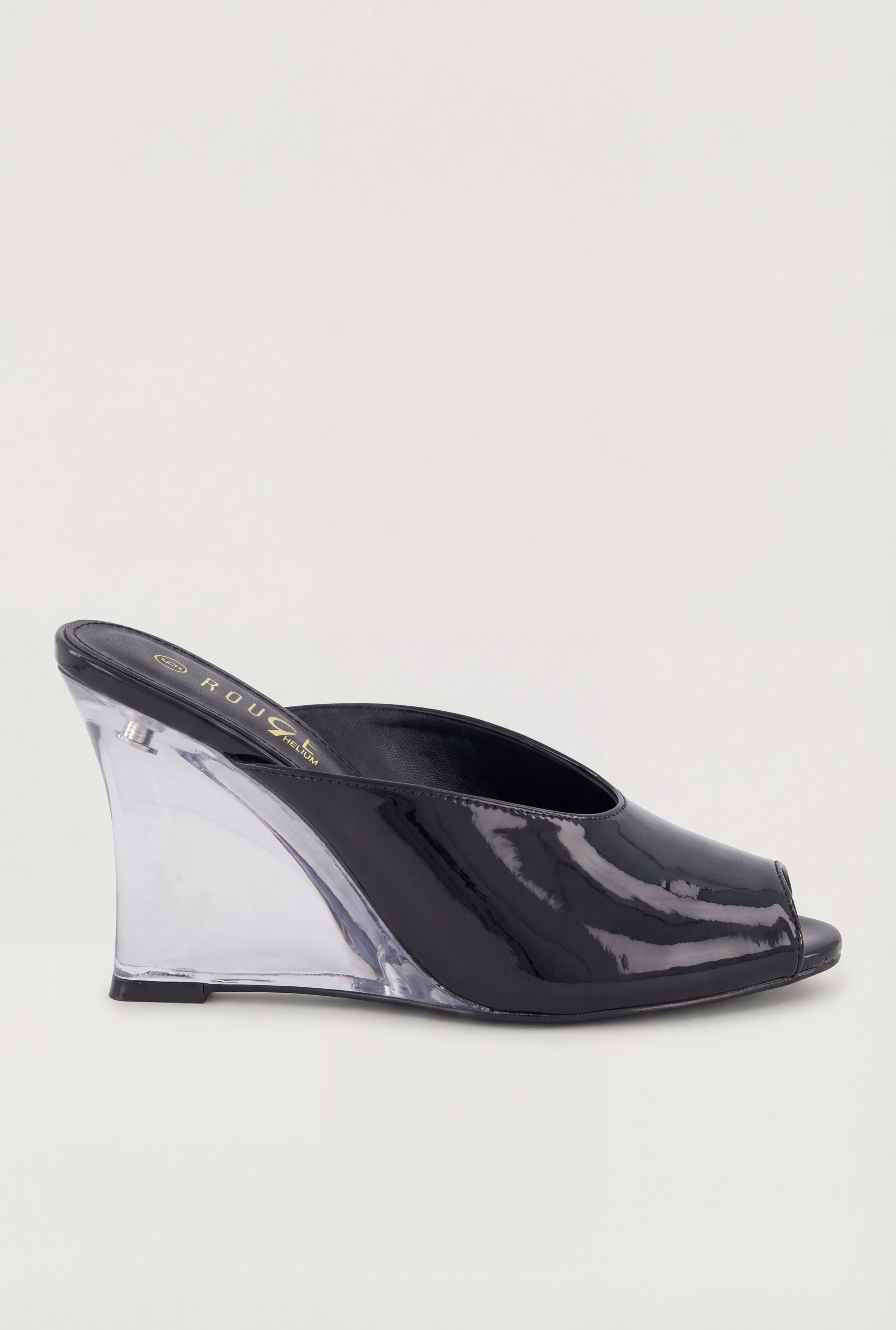 Peep Toe Clear Wedges