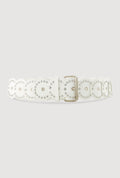 Roller Buckle Faux Leather Moroccan Belt