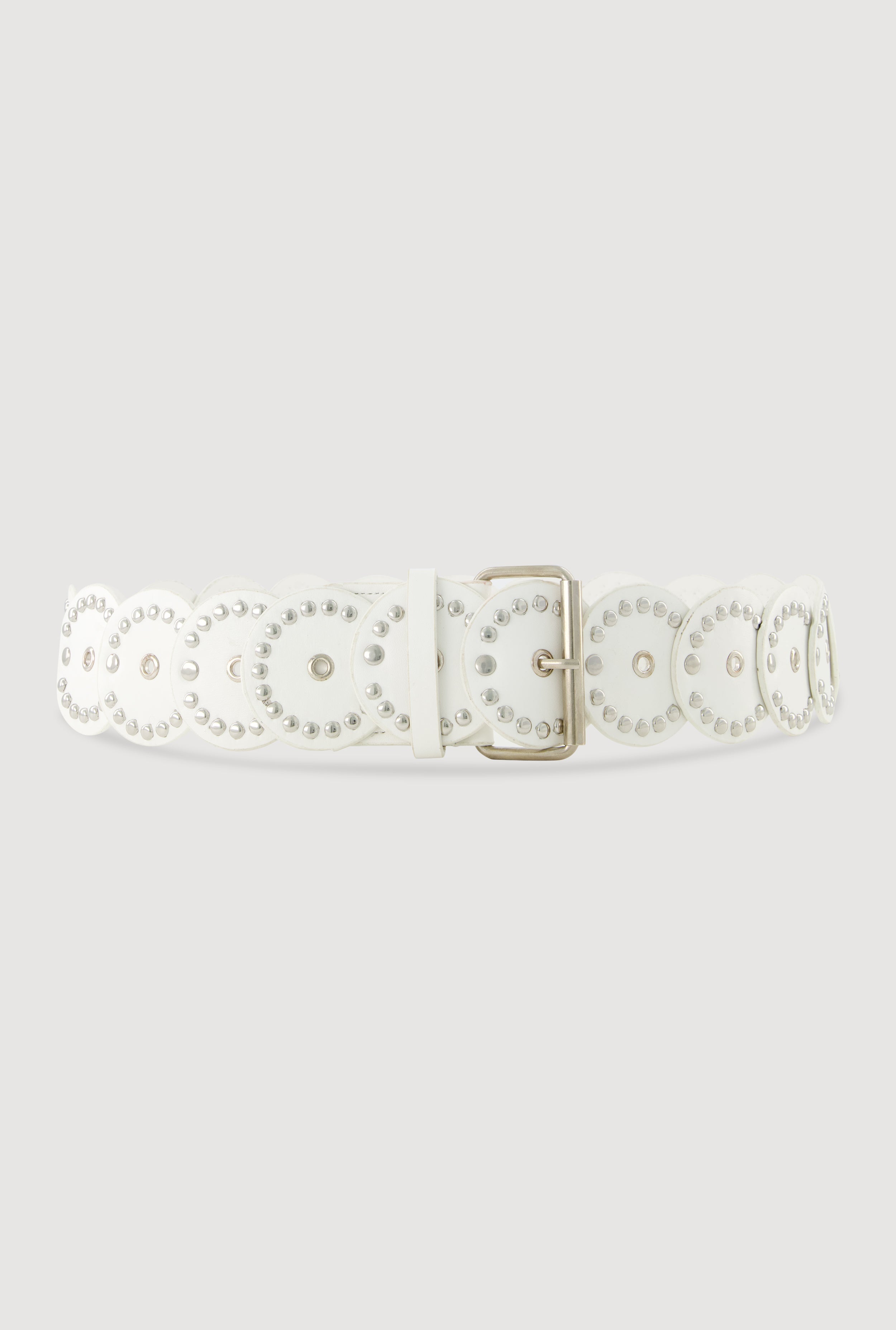 Roller Buckle Faux Leather Moroccan Belt