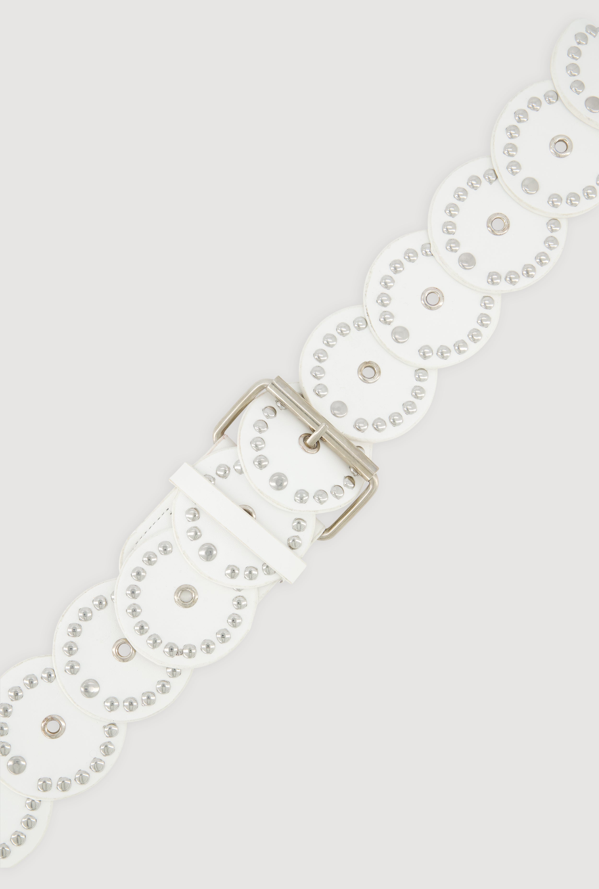 Roller Buckle Faux Leather Moroccan Belt