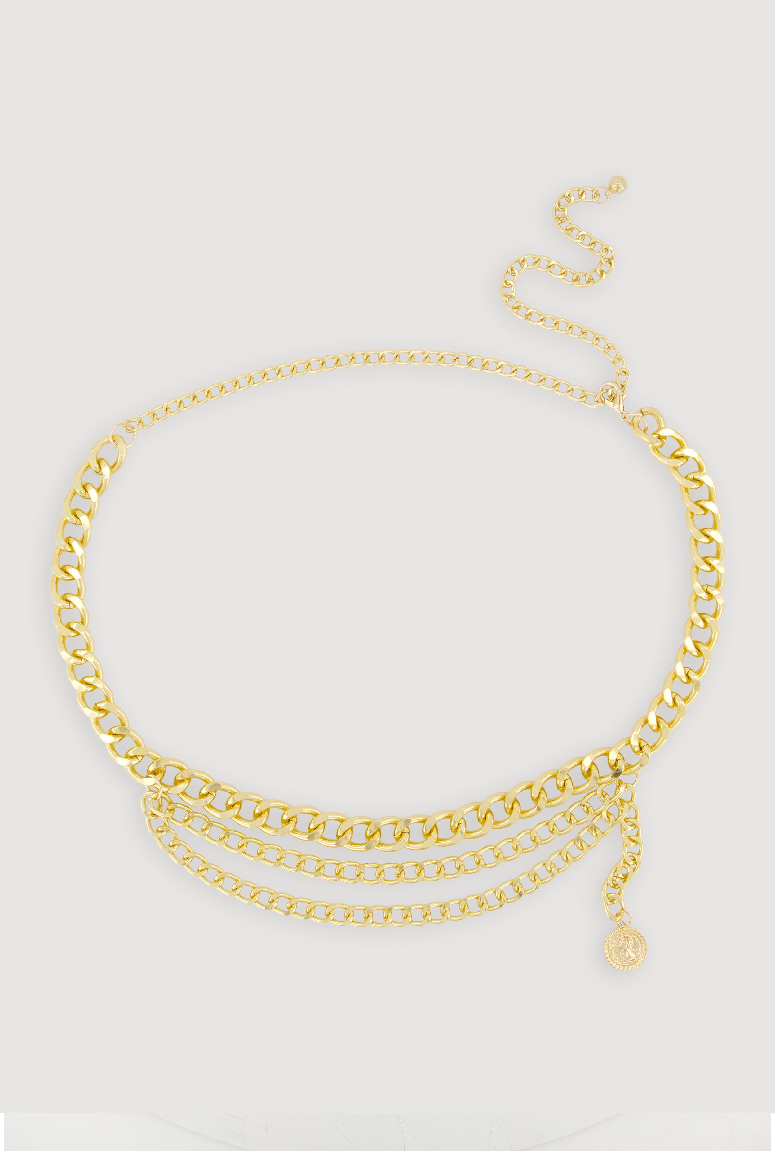 Layered Metallic Chain Belt