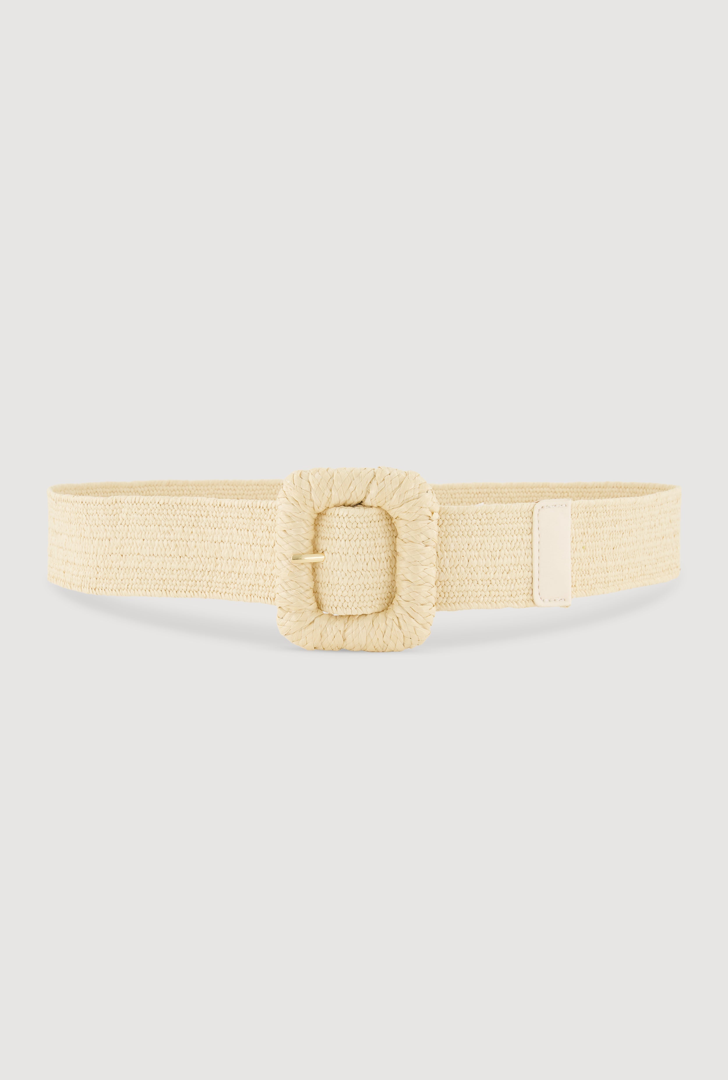 Square Buckle Stretch Waist Belt