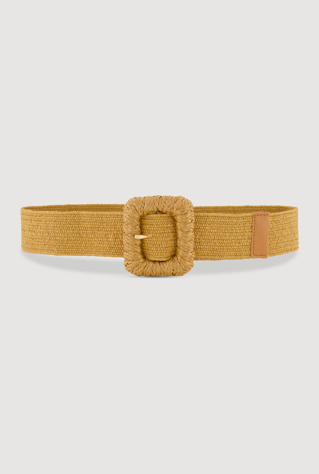 Square Buckle Stretch Waist Belt