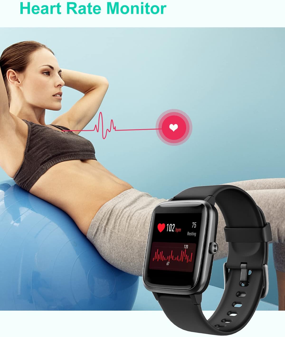 GRV Smart Watch for iOS and Android Phones (Answer/Make Calls)