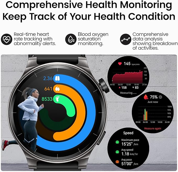 TOZO S5 Smart Watch (Answer/Make Calls)