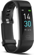 Fitness Tracker with Step Counter/Calories/Stopwatch, Activity Tracker with Heart Rate Monitor, IP68, Health Tracker with Sleep Tracker, Smartwatch, Pedometer Watch for Women Men Kids