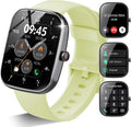 Smart Watch, 1.91" HD Screen Smartwatch for Men Women(Answer/Make Call), Fitness Watch with Heart Rate/Sleep Monitor/Steps Monitor, 110+ Sports Modes, IP68 Waterproof Activity Trackers Grass Green