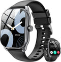 Smart Watch for Men(Answer/Make Call), 2.01" Smartwatch with Heart Rate/Sleep Monitor, Fitness Tracker with 120+ Sports Modes IP68 Waterproof Fitness Watch for Android iOS