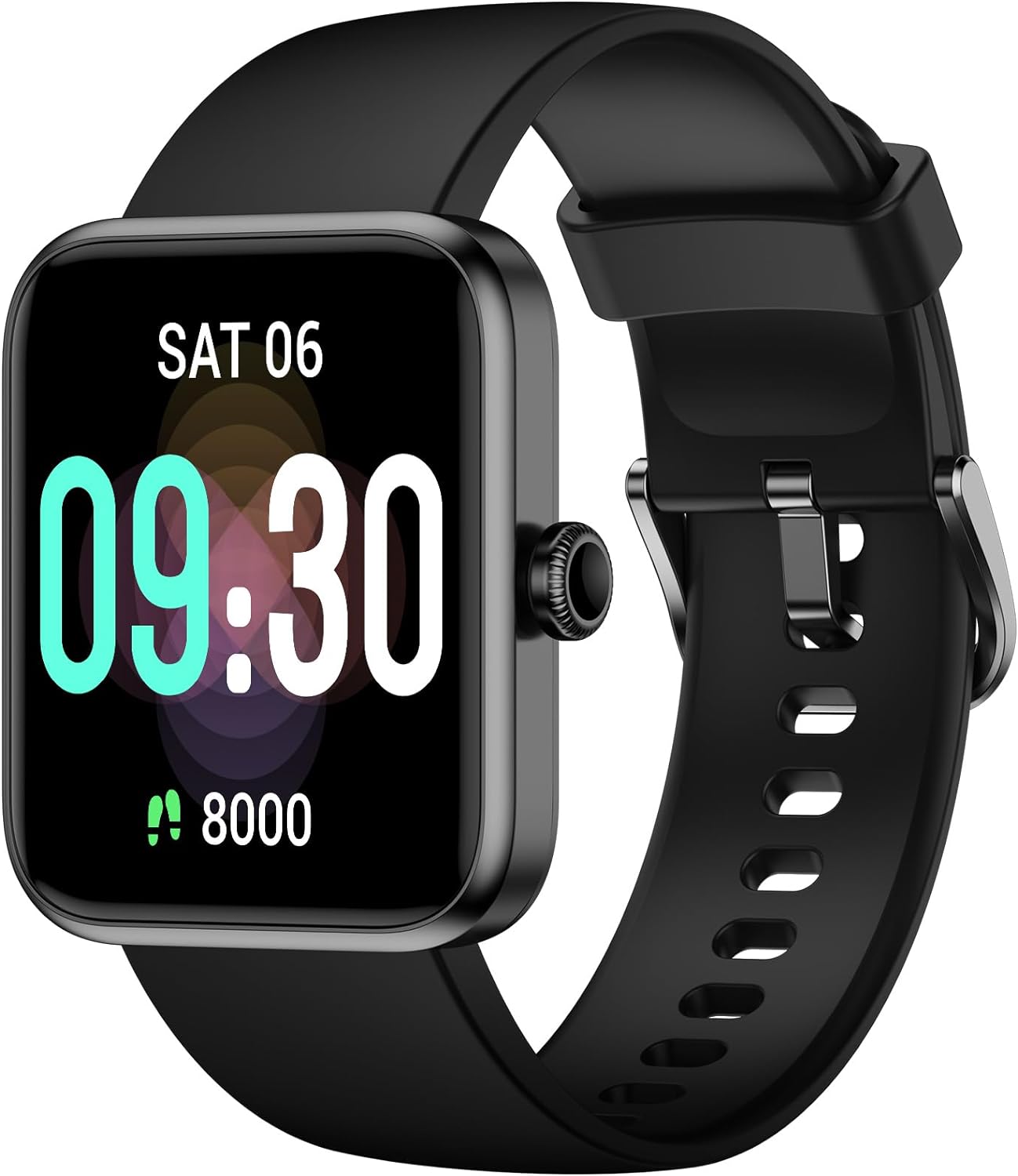 Smart Watch, Fitness Tracker with Touchscreen, Heart Rate Monitor, Blood Oxygen, Sleep Tracking Fitness Watch 5ATM Waterproof Smartwatch for Women Men Pedometer Step Calories for Android iOS