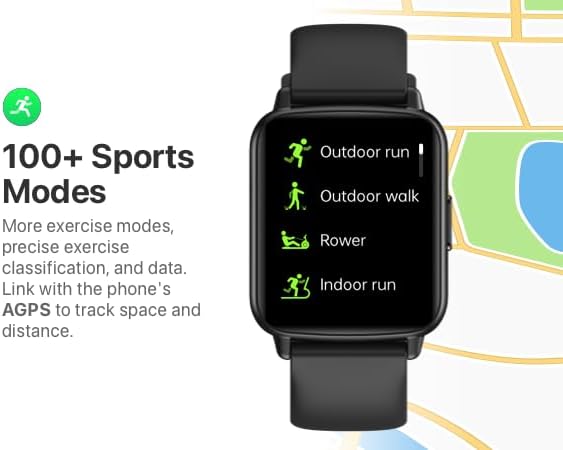 Smart Watch for Men Women，Answer/Make Calls/AI Control