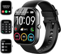 Smart Watch for Men Women (Answer/Make Call), 2024 HD 1.91"Smartwatch Fitness Activity Tracker, 110+ Sports IP68 Waterproof, Heart Rate/Sleep Monitor/Pedometer/Calories, Fitness Watch for Android iOS