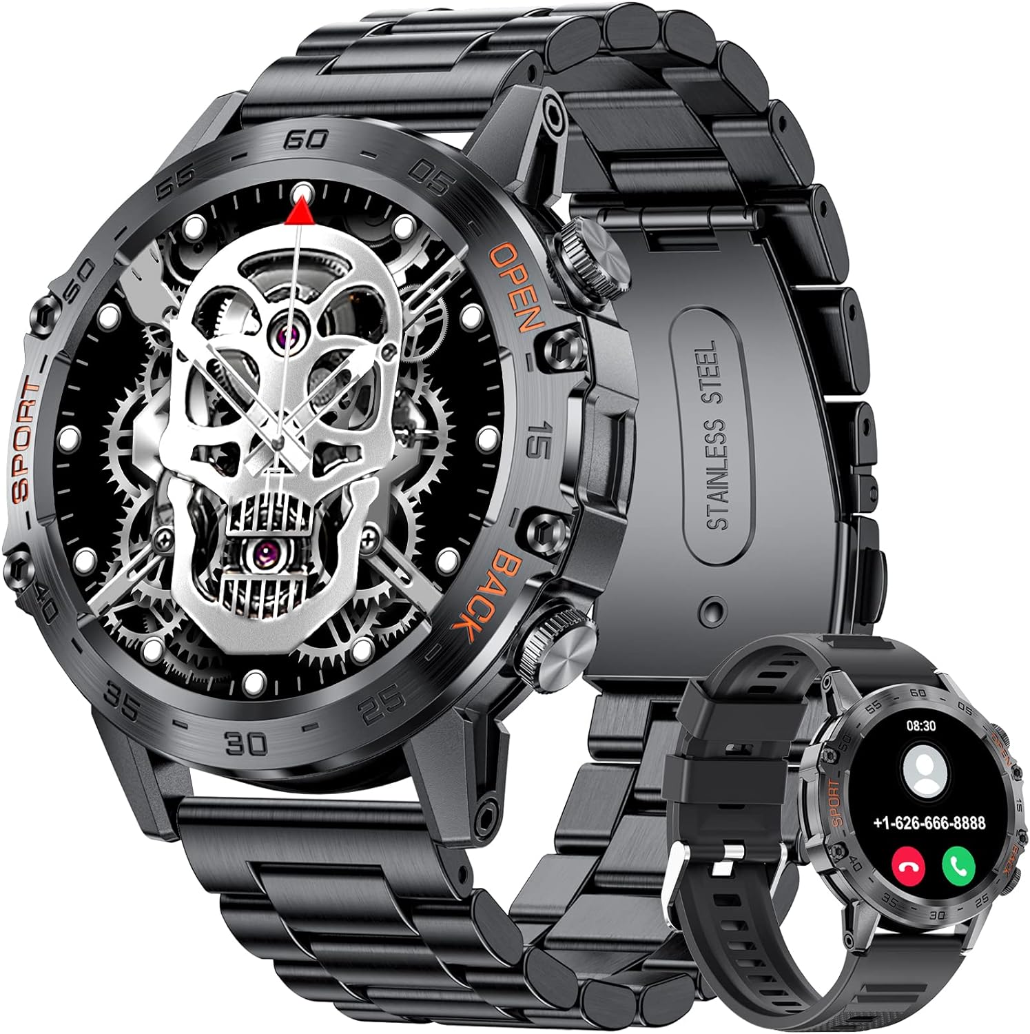 Military Smart Watch for Men(Answer/Dial Calls)
